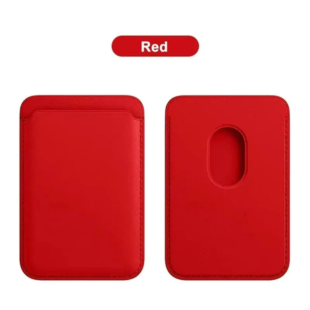Magnetic Leather Wallet Case for iPhone 15Pro 14 13 16 Pro Max Magsafe Card Holder Luxury Phone Cover Protective Bag Accessories