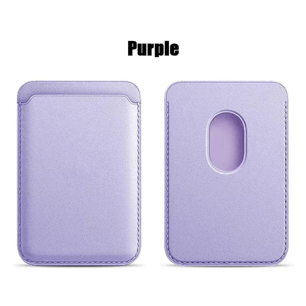 Magnetic Leather Wallet Case for iPhone 15Pro 14 13 16 Pro Max Magsafe Card Holder Luxury Phone Cover Protective Bag Accessories
