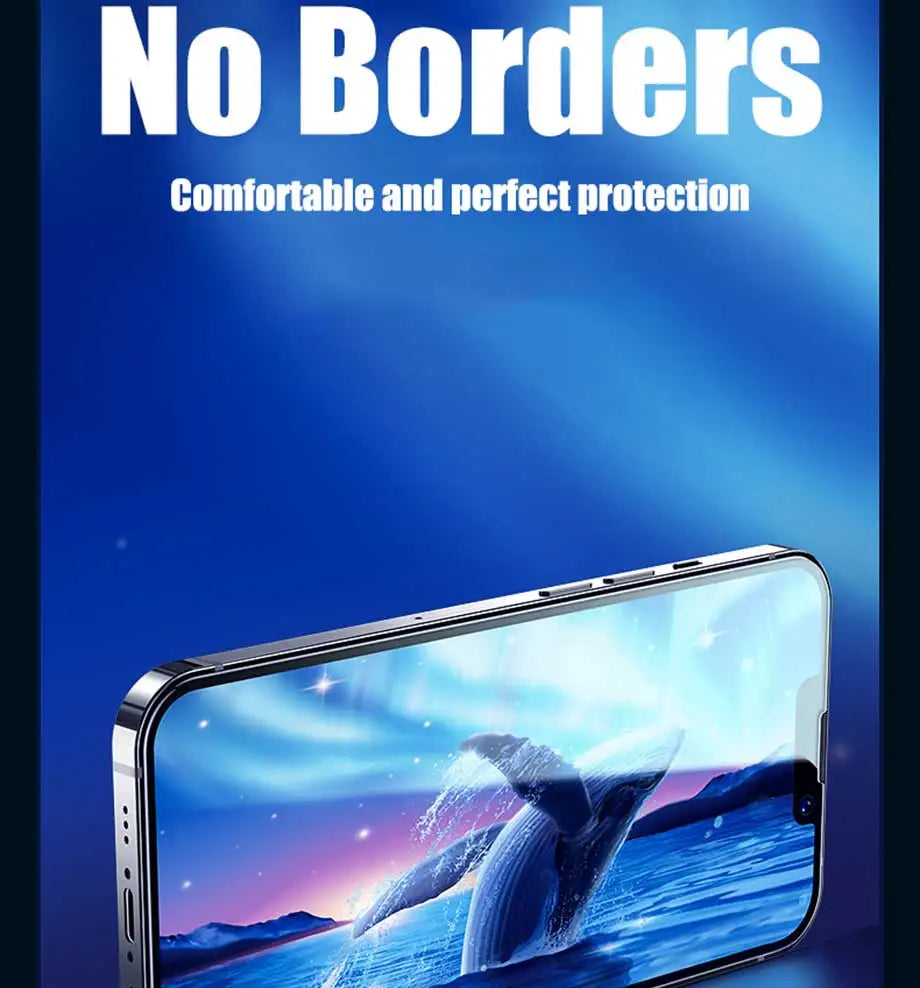 NNBILI 4PCS Tempered Glass for iPhone 11 12 13 14 15 16 Pro XR X XS Max Screen Protector on for iPhone 12 13 Mini 7 8 Plus Glass
